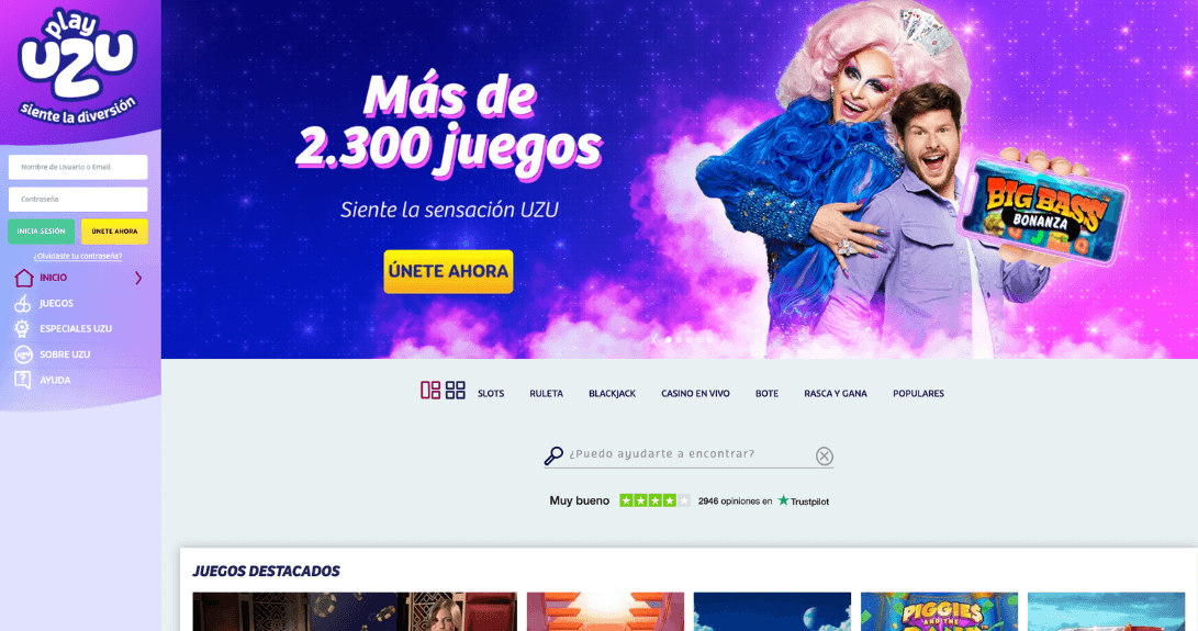 banner PlayUzu España : El casino en línea con muchas sorpresas